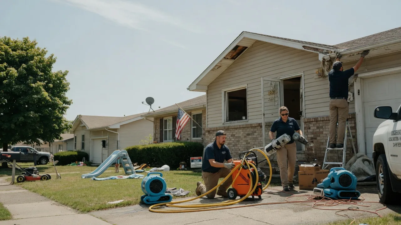 Water Damage Restoration in West Jefferson, OH near me